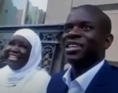 Niama's brother N'Golo Kante and mother